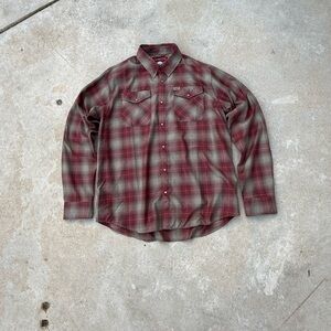 DIXXON Red Plaid Casual flannel